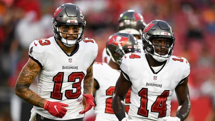Mike Evans and Chris Godwin Bucs pic
